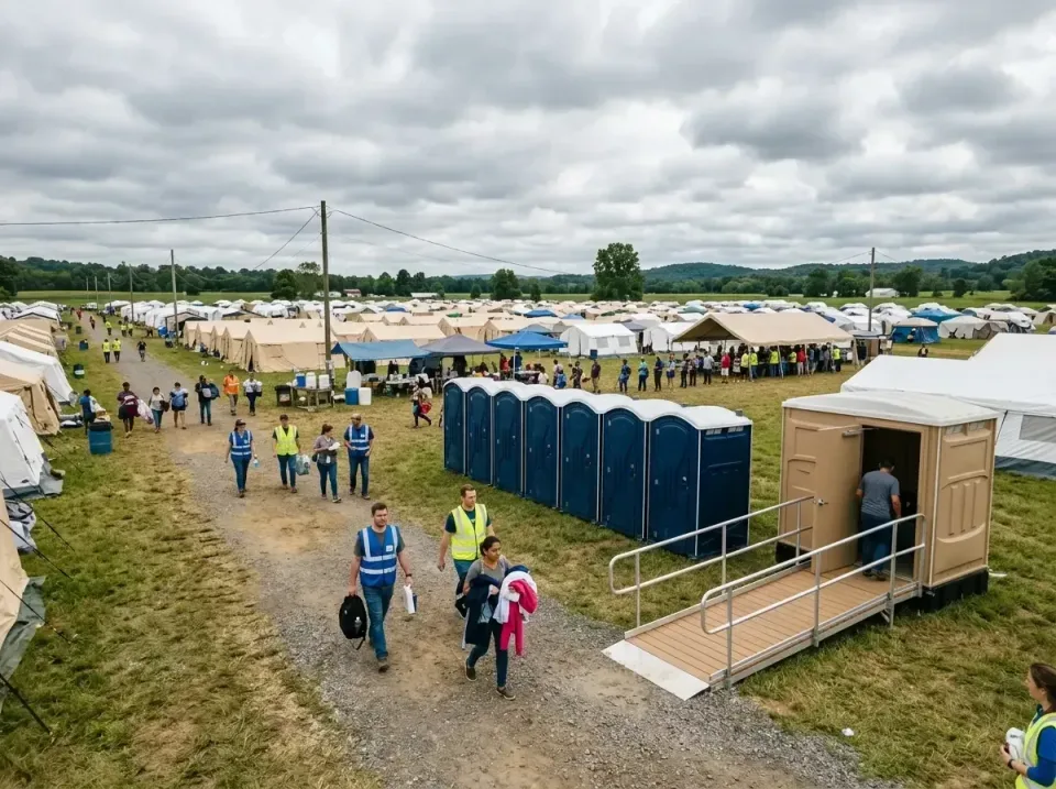 disaster-relief-camp-restrooms-010 — frequently asked questions, Dumpster & Portable Bathrooms Rental in Farmville, NC